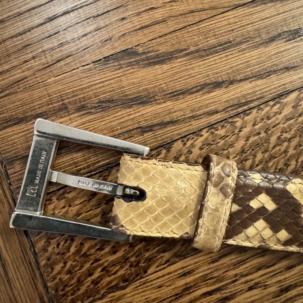 Stunning python belt - Picture 3 of 4